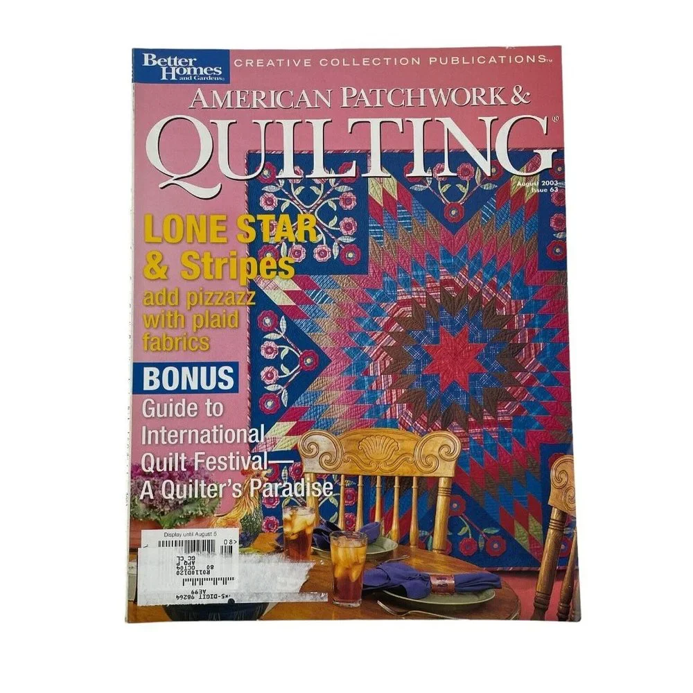 Better Homes & Gardens American Patchwork & Quilting‎ Magazines Full Year 2003